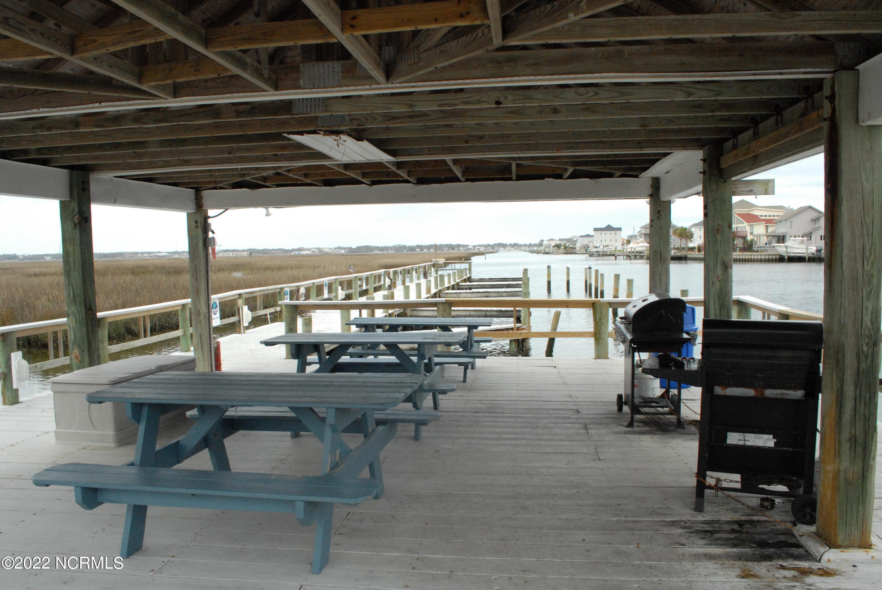 602 West Fort Macon Road, Unit 149 Atlantic Beach, NC 28512 - Photo 18 of 20 Gazebo and Grilling Area