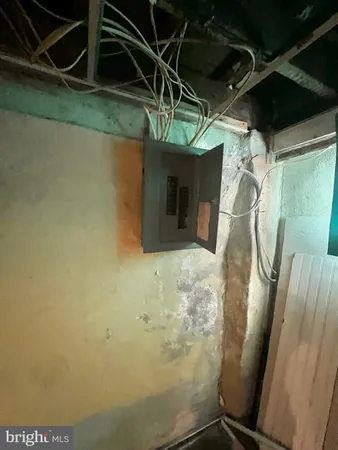 a view of storage and utility room