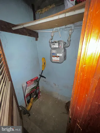 a view of storage and utility room