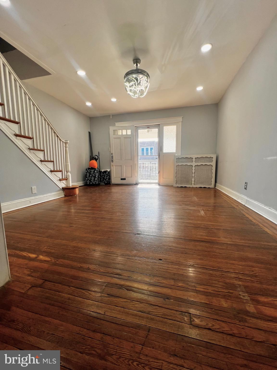 7321 Garman Street Philadelphia, PA 19153 - Photo 3 of 18 a view of a room with wooden floor