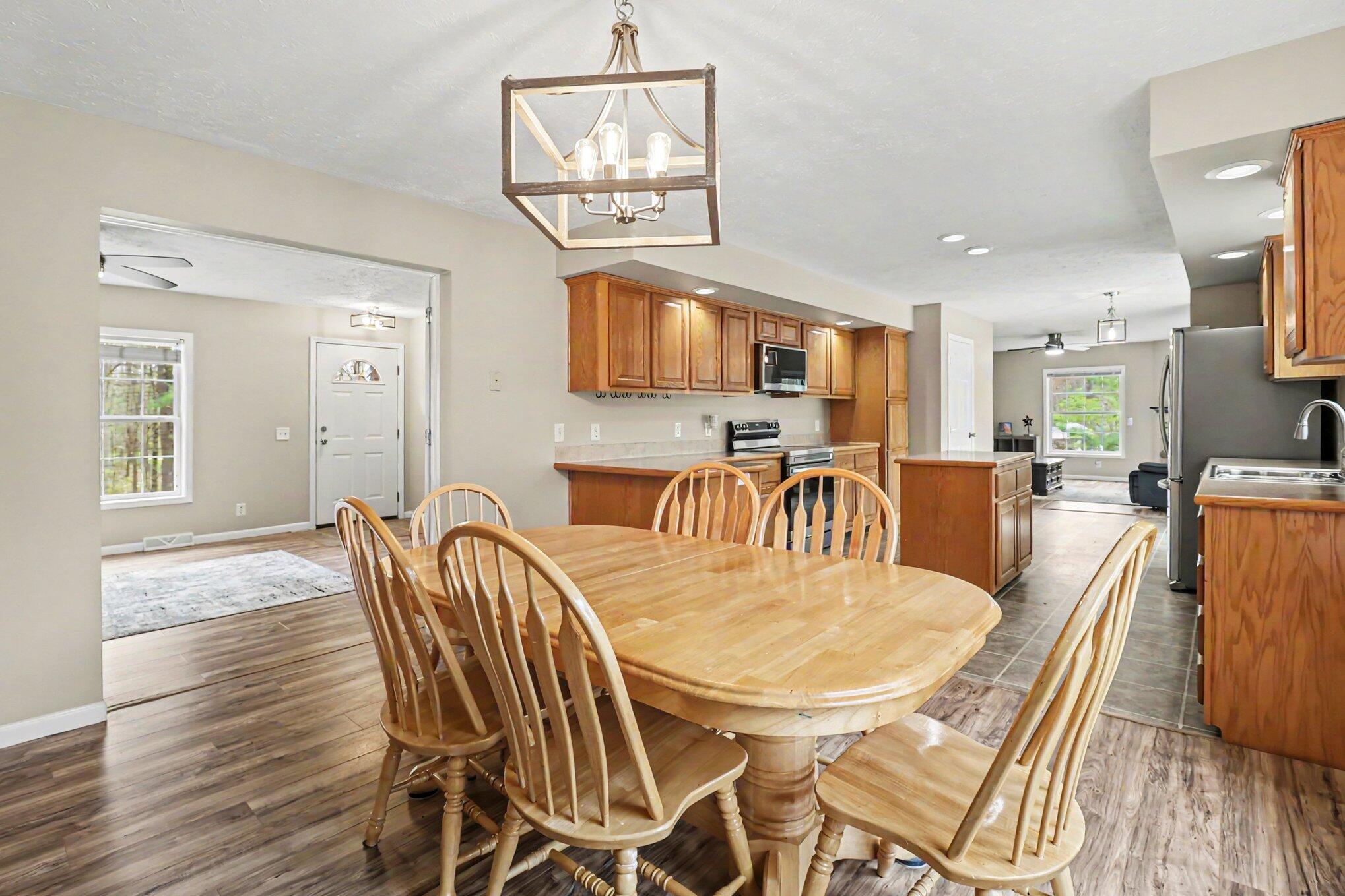 665 North Benson Road Fountain, MI 49410 - Photo 8 of 39 Dining Area to Kitchen
