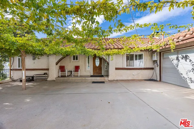 a front view of a house with entryway