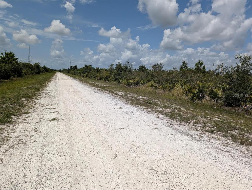 St Petersburg Drive Lake Wales, FL 33898 - Photo 2 of 29 a view of a dry yard with wooden fence