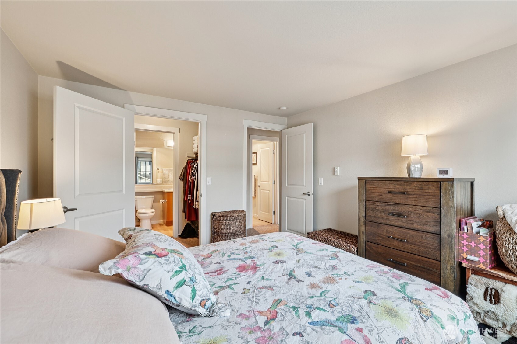 12404 East Gibson Road, Unit N203 Everett, WA 98204 - Photo 13 of 28 a bedroom with a bed and a dresser