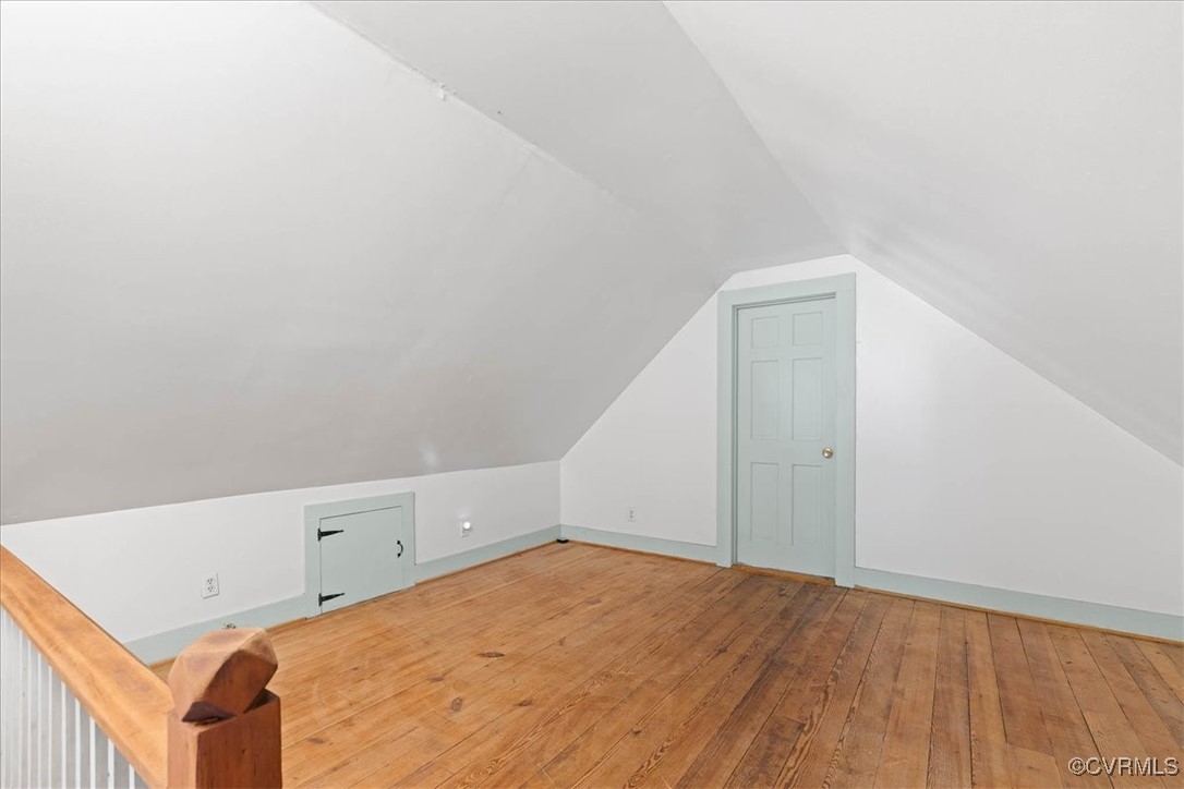 35161 Owens Grove Road Waverly, VA 23890 - Photo 21 of 35 Bonus room with vaulted ceiling, hardwood / wood-s