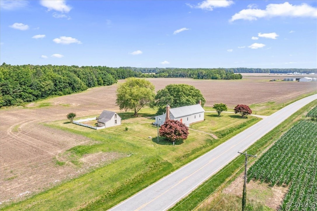 35161 Owens Grove Road Waverly, VA 23890 - Photo 31 of 35 Aerial view of sparsely populated area featuring l