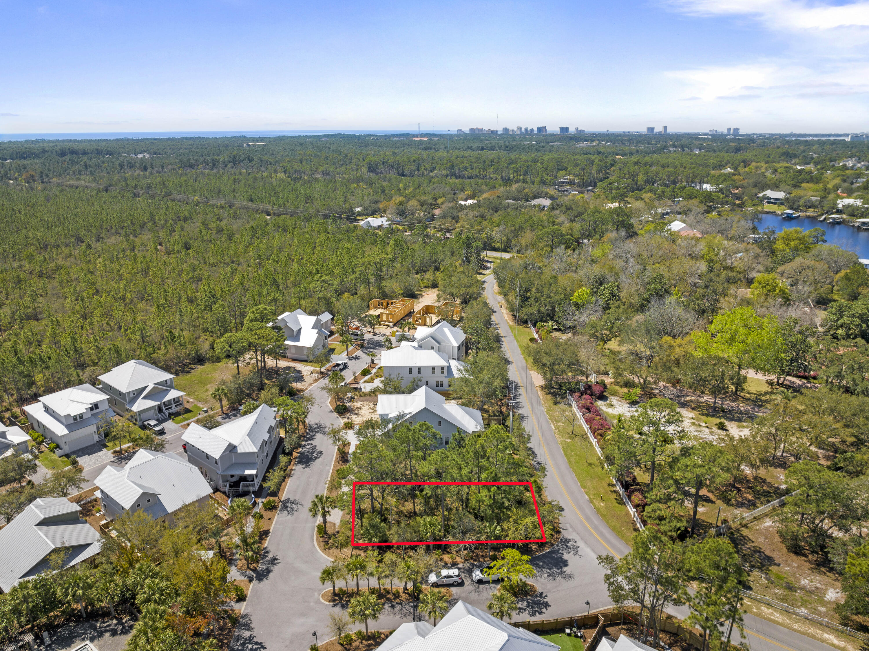 Lot 48 Marlberry Trace Santa Rosa Beach, FL 32459 - Photo 3 of 9 an aerial view of multiple house