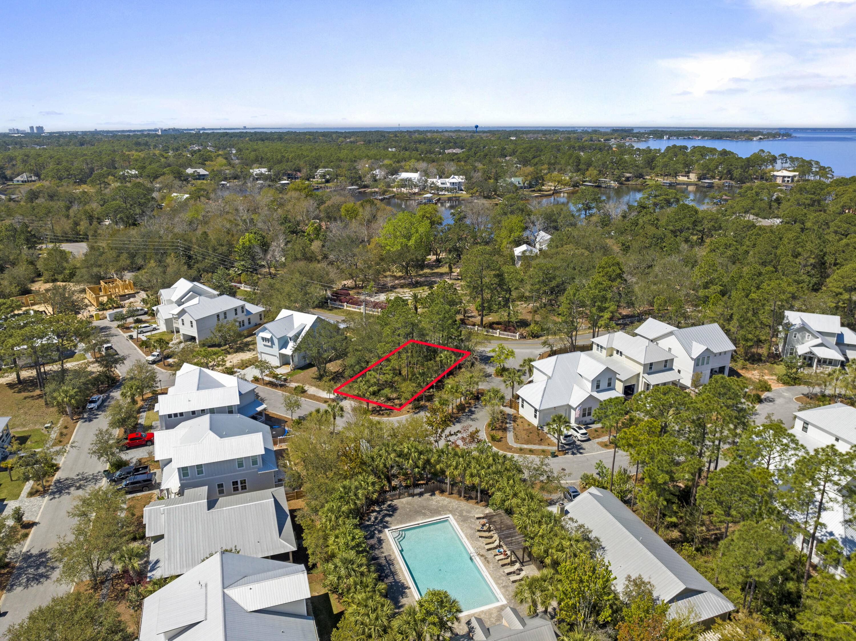 Lot 48 Marlberry Trace Santa Rosa Beach, FL 32459 - Photo 9 of 9 an aerial view of multiple house