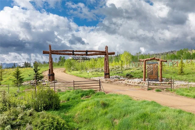 a view of a garden from a balcony