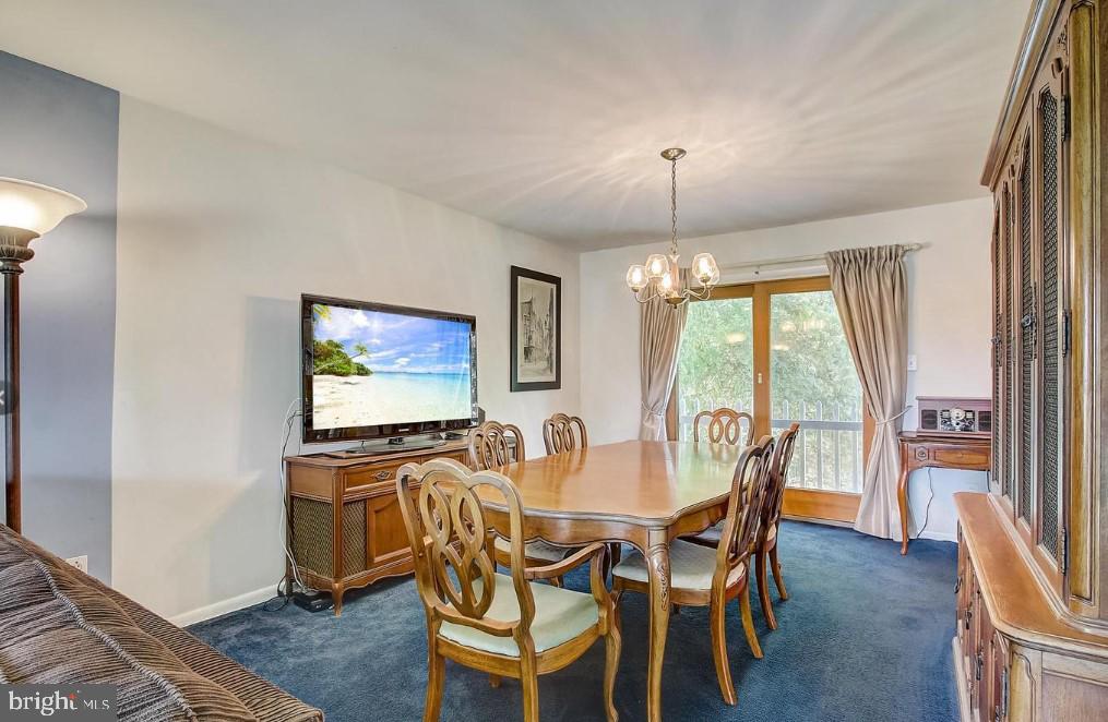 7910 Redstone Road Kingsville, MD 21087 - Photo 8 of 23 Dining Room with Sliders