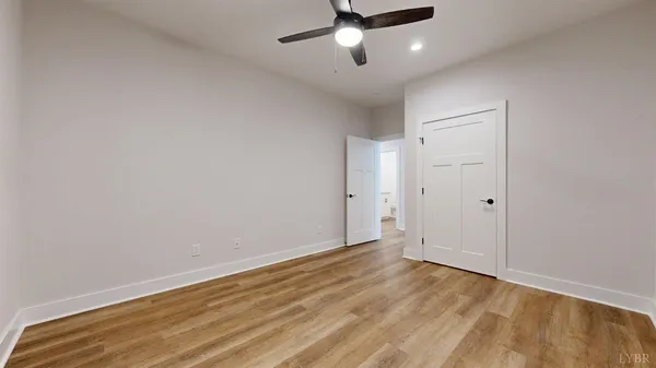 wooden floor in an empty room