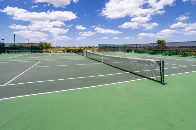 a view of a tennis court