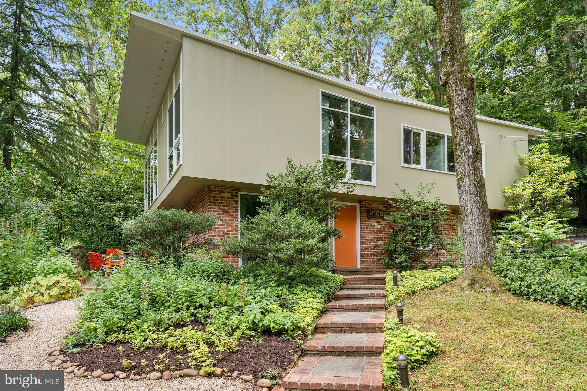 2109 Paul Spring Road Alexandria, VA 22307 - Photo 5 of 74 Paved walkway and stone meandering paths