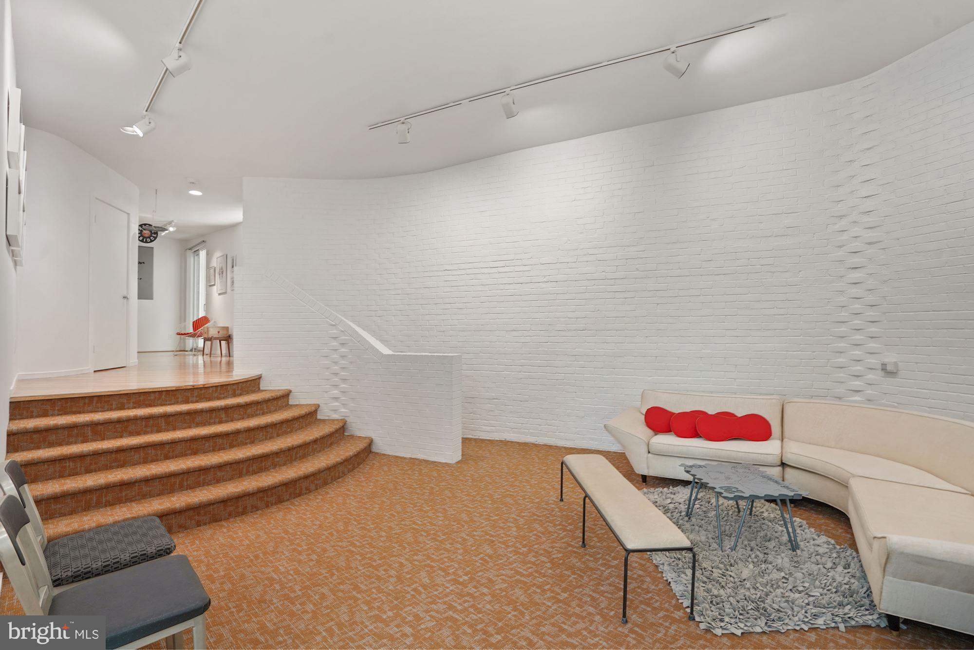 2109 Paul Spring Road Alexandria, VA 22307 - Photo 60 of 74 Curvilinear staircase leading to upper living area