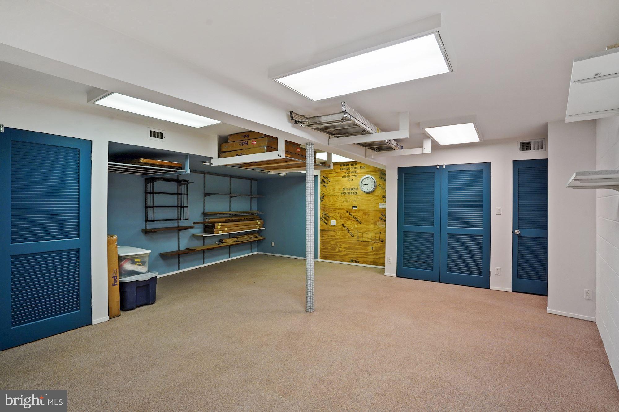 2109 Paul Spring Road Alexandria, VA 22307 - Photo 63 of 74 Lower level workshop under studio space