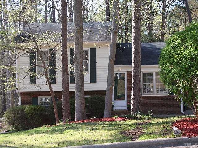 Updated home on private, landscaped lot backing to City Of Raleigh land. Great N. Raleigh location.