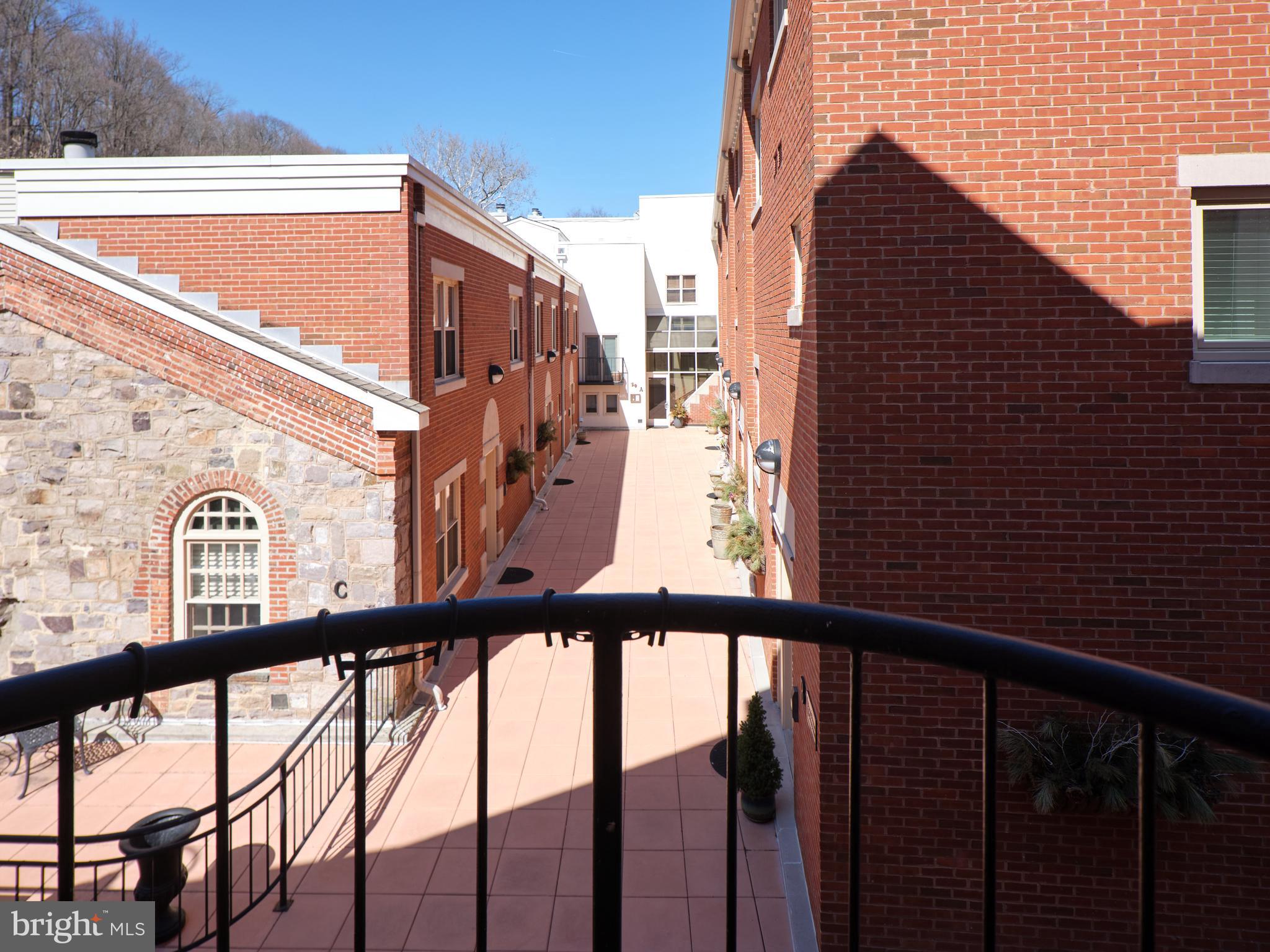 350 River Road, Unit D5 New Hope, PA 18938 - Photo 3 of 24 View from kitchen balcony