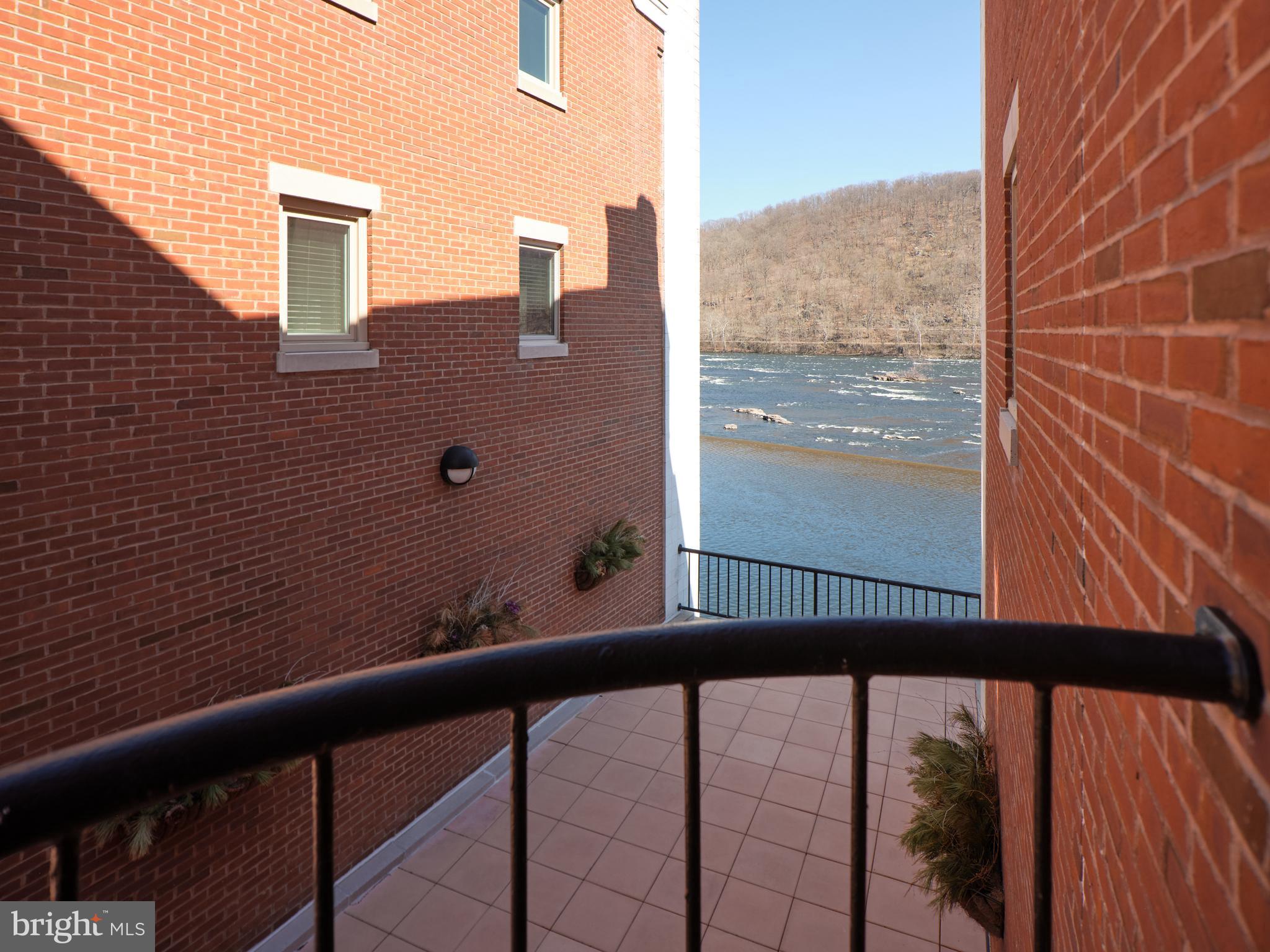 350 River Road, Unit D5 New Hope, PA 18938 - Photo 4 of 24 River view from kitchen balcony
