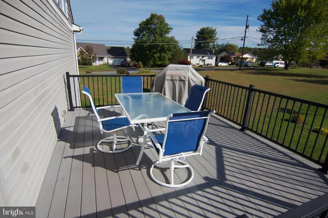 a view of balcony and deck