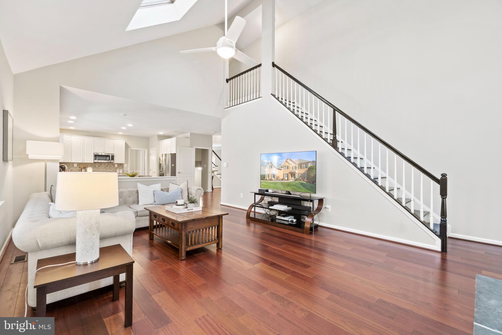 1286 Gatesmeadow Way Reston, VA 20194 - Photo 11 of 56 Family Room has 2nd Staircase to upper level