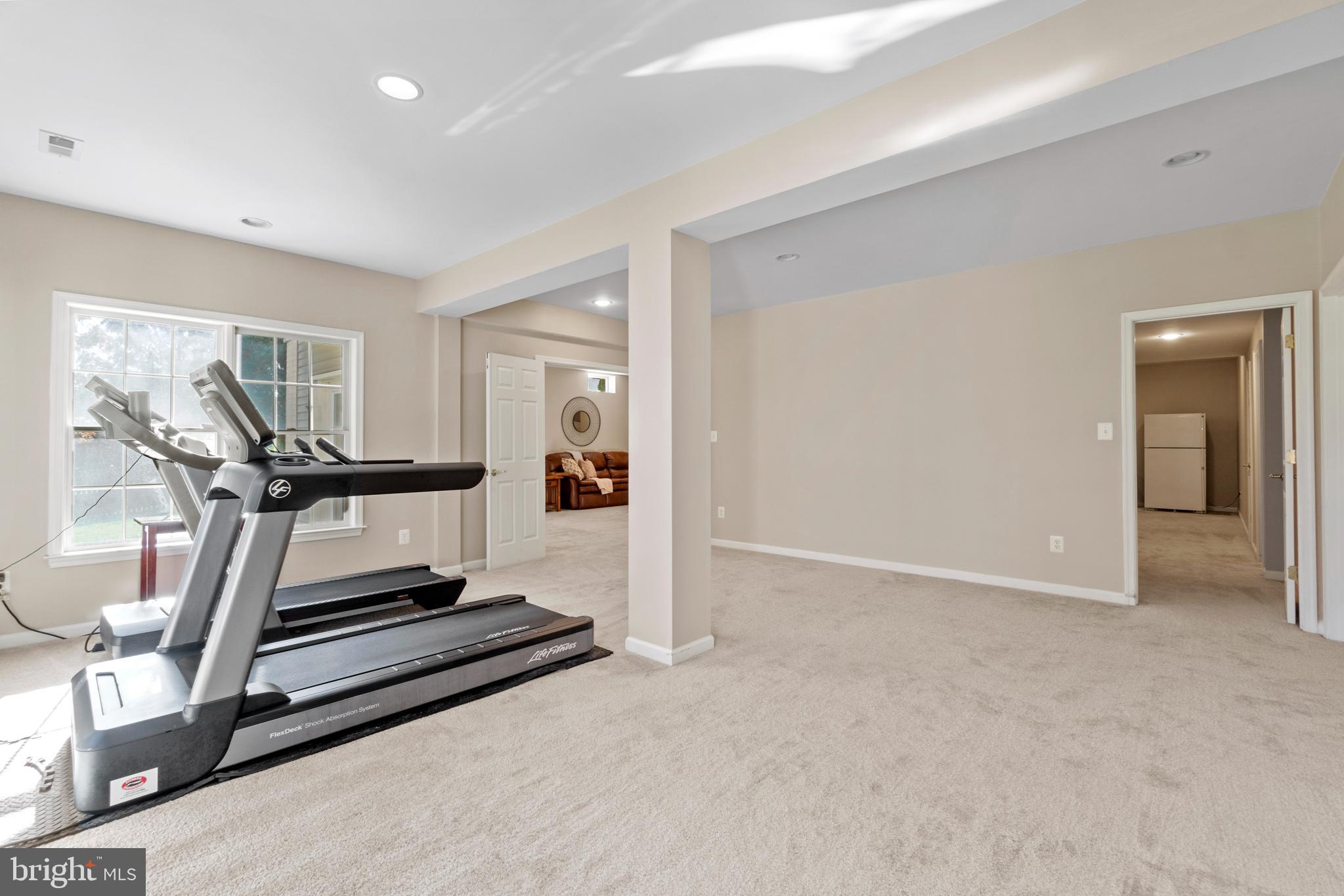 1286 Gatesmeadow Way Reston, VA 20194 - Photo 32 of 56 Lower Level Room w/ Windows could be 5th Bedroom