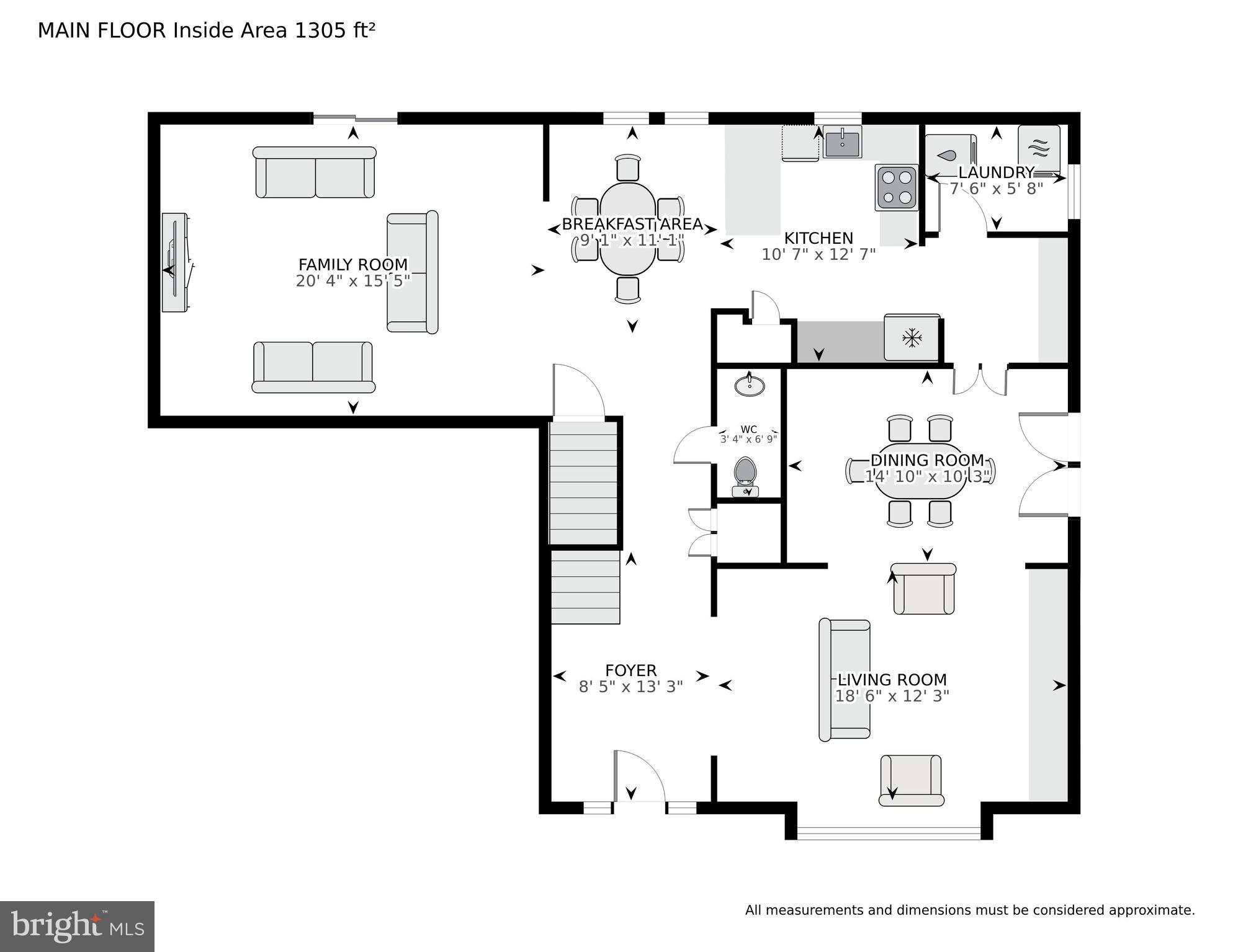 9212 Lake Braddock Drive Burke, VA 22015 - Photo 45 of 49 Main Floor