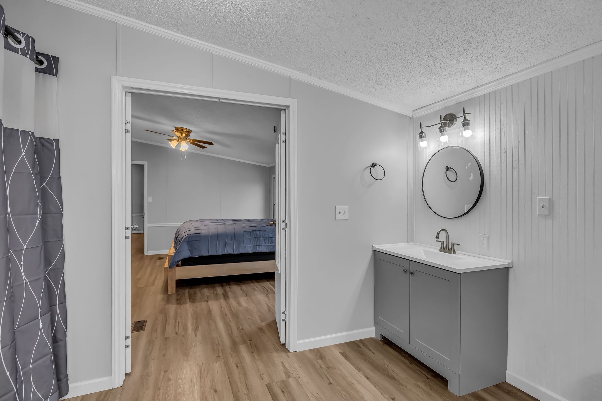 830 Calls Road Estill Springs, TN 37330 - Photo 19 of 35 a view of a hallway with entryway wooden floor and front door