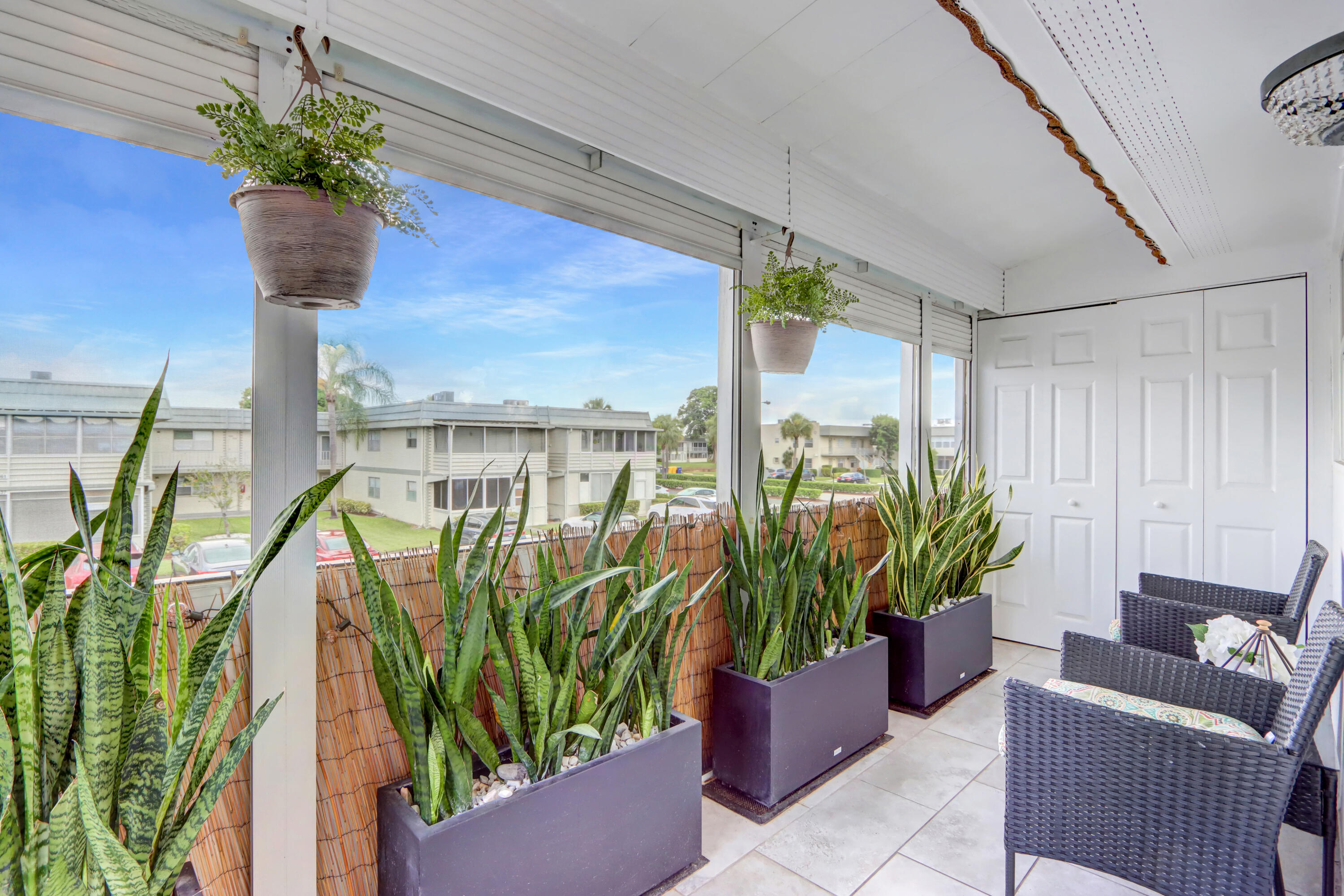 508 Monaco Way Delray Beach, FL 33446 - Photo 21 of 36 a view of balcony with furniture