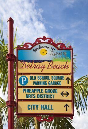 508 Monaco Way Delray Beach, FL 33446 - Photo 32 of 36 a sign that is on a pole