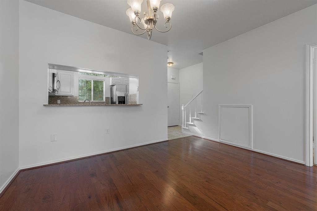 6303 Prospect Avenue, Unit B104 Dallas, TX 75214 - Photo 7 of 36 Dining Area with a pass through window to the kitchen.