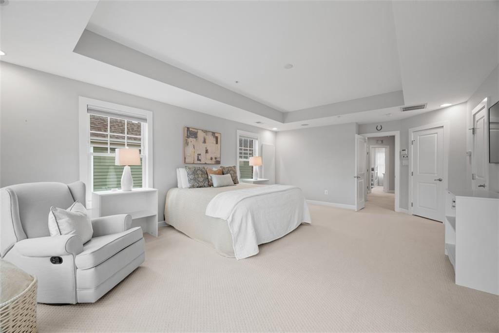 218 Venango Trail Mars, PA 16046 - Photo 16 of 42 a spacious bedroom with a bed and a couch