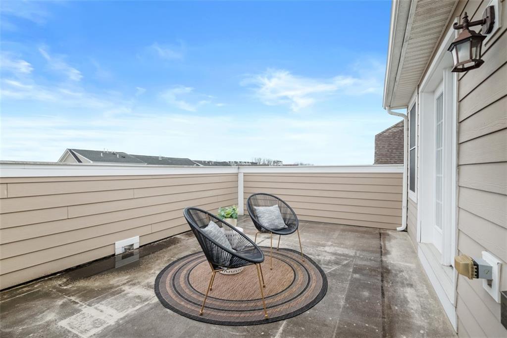 218 Venango Trail Mars, PA 16046 - Photo 33 of 42 a view of a balcony with furniture