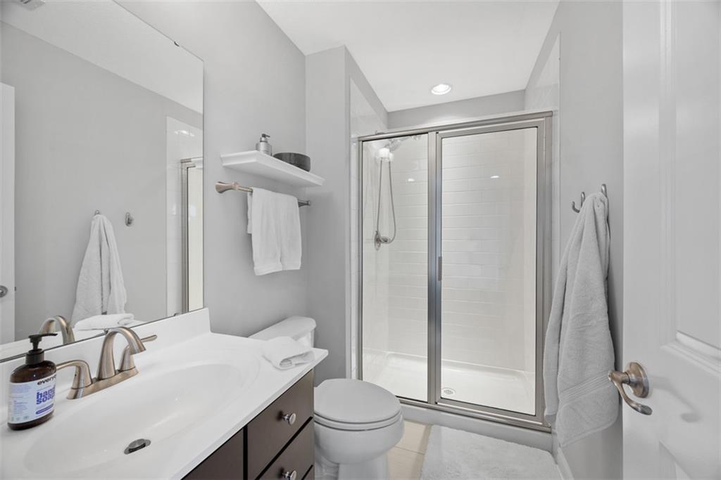 218 Venango Trail Mars, PA 16046 - Photo 34 of 42 a bathroom with a sink toilet and shower