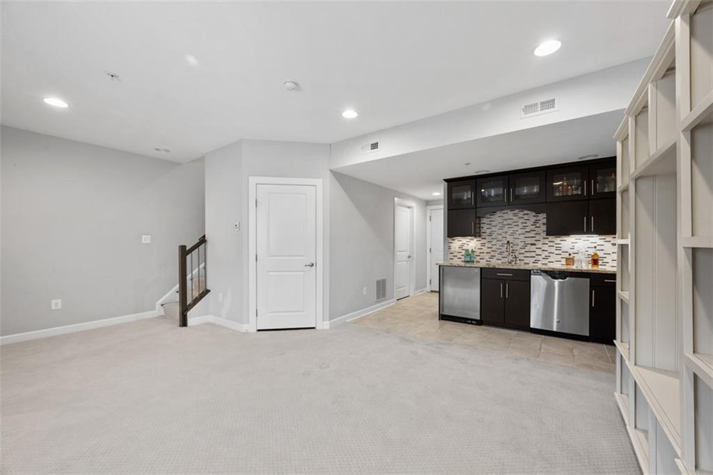 218 Venango Trail Mars, PA 16046 - Photo 35 of 42 a view of a kitchen with refrigerator and sink