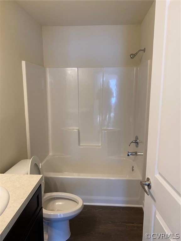 1029 Jackson Road Bumpass, VA 23024 - Photo 14 of 21 a bathroom with a sink a toilet and shower