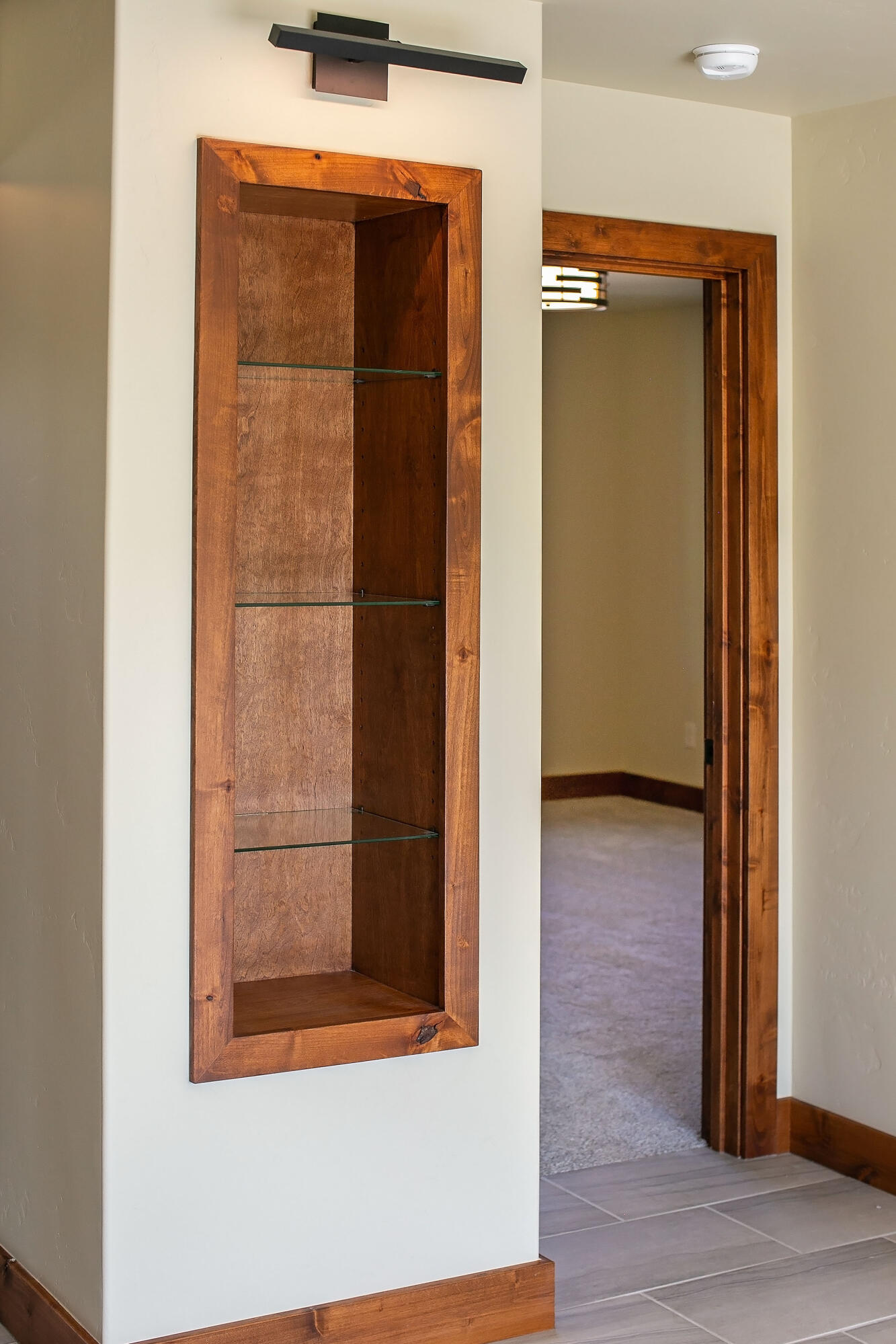 1472 Northeast Hudspeth Road Prineville, OR 97754 - Photo 8 of 26 a view of a small space with wooden floor and a sink