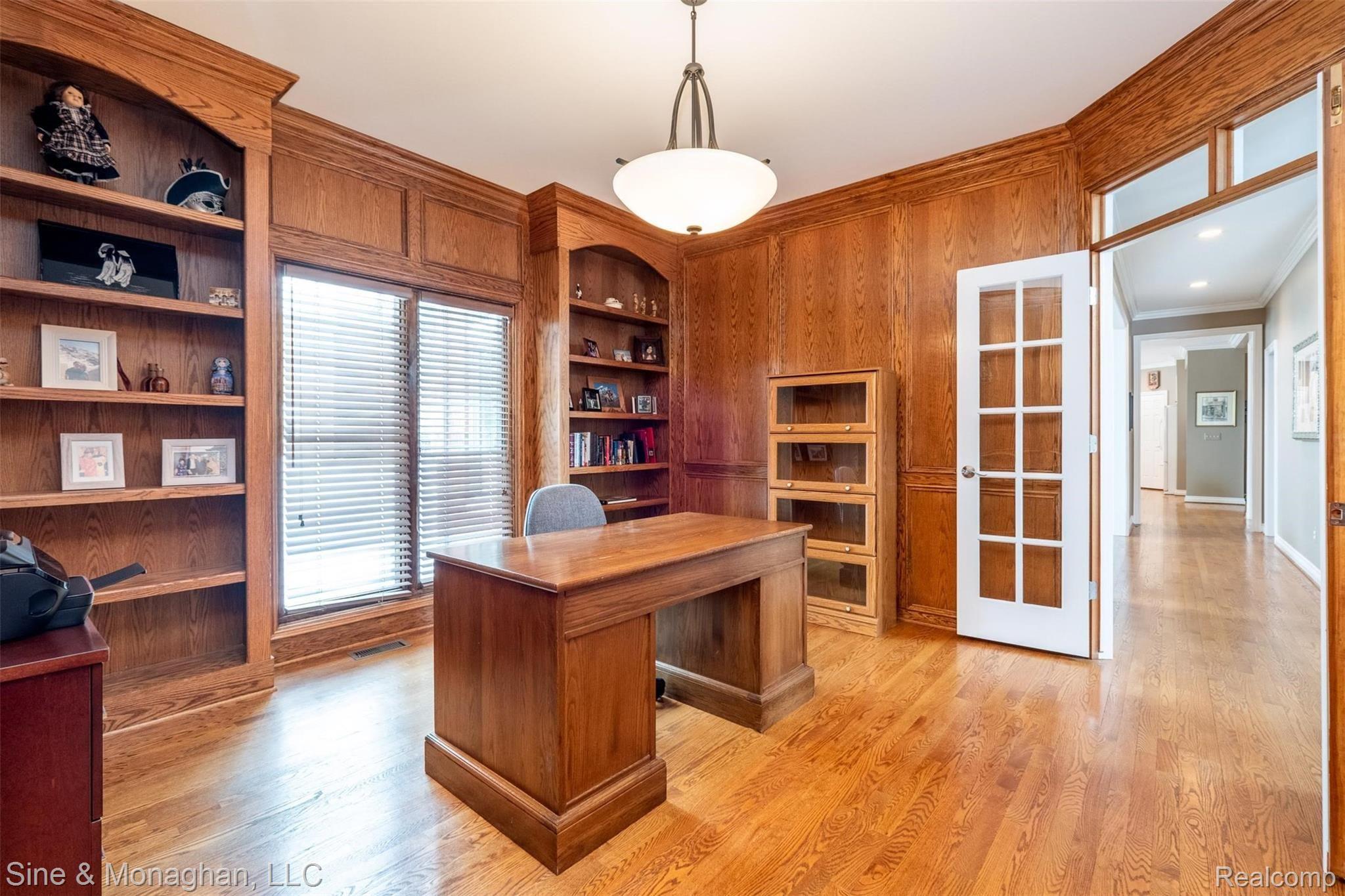 1388 Pebble Ridge Drive Rochester, MI 48307 - Photo 7 of 38 Custom Wood Panel Study