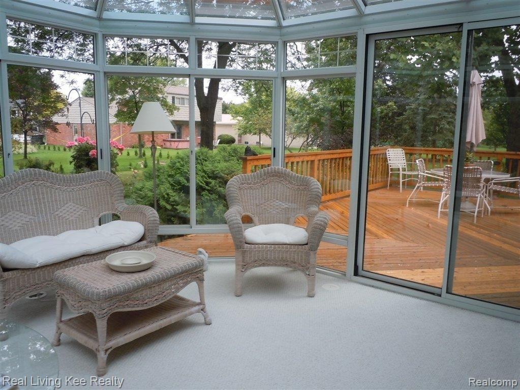 827 Hampton Circle Rochester, MI 48307 - Photo 17 of 21 View from solarium.jpg