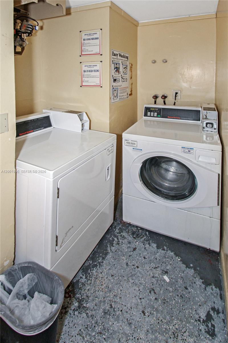1250 Lincoln Road, Unit 404 Miami Beach, FL 33139 - Photo 29 of 35 Laundry facilities on site