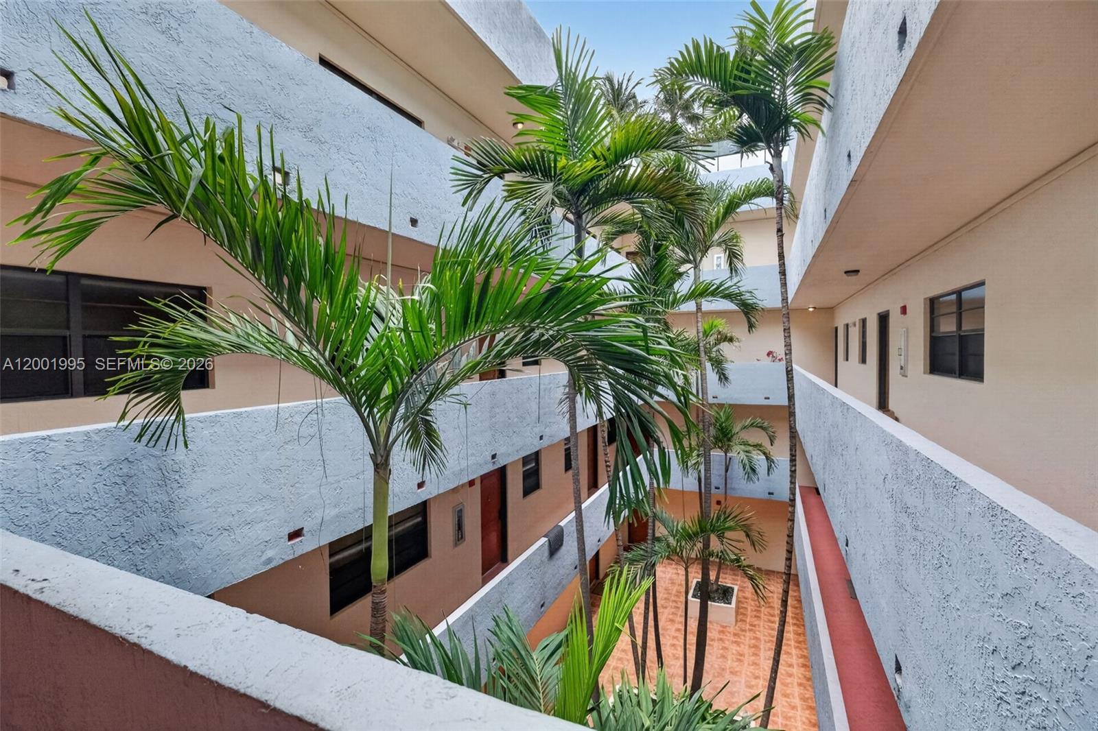 1250 Lincoln Road, Unit 404 Miami Beach, FL 33139 - Photo 5 of 35 Interior courtyard