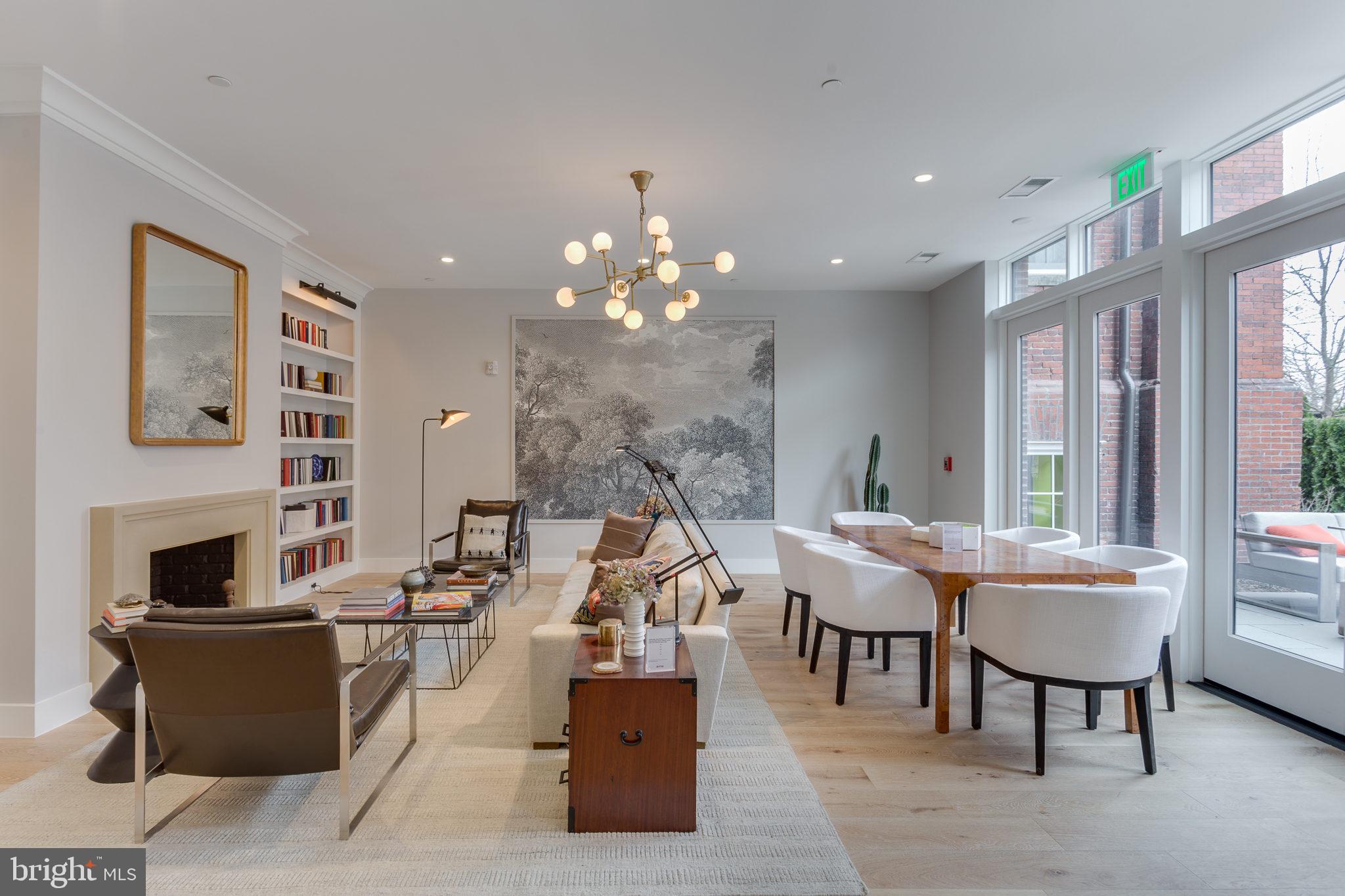 1324 E Street Southeast, Unit 203 Washington, DC 20003 - Photo 22 of 27 Community library and lounge