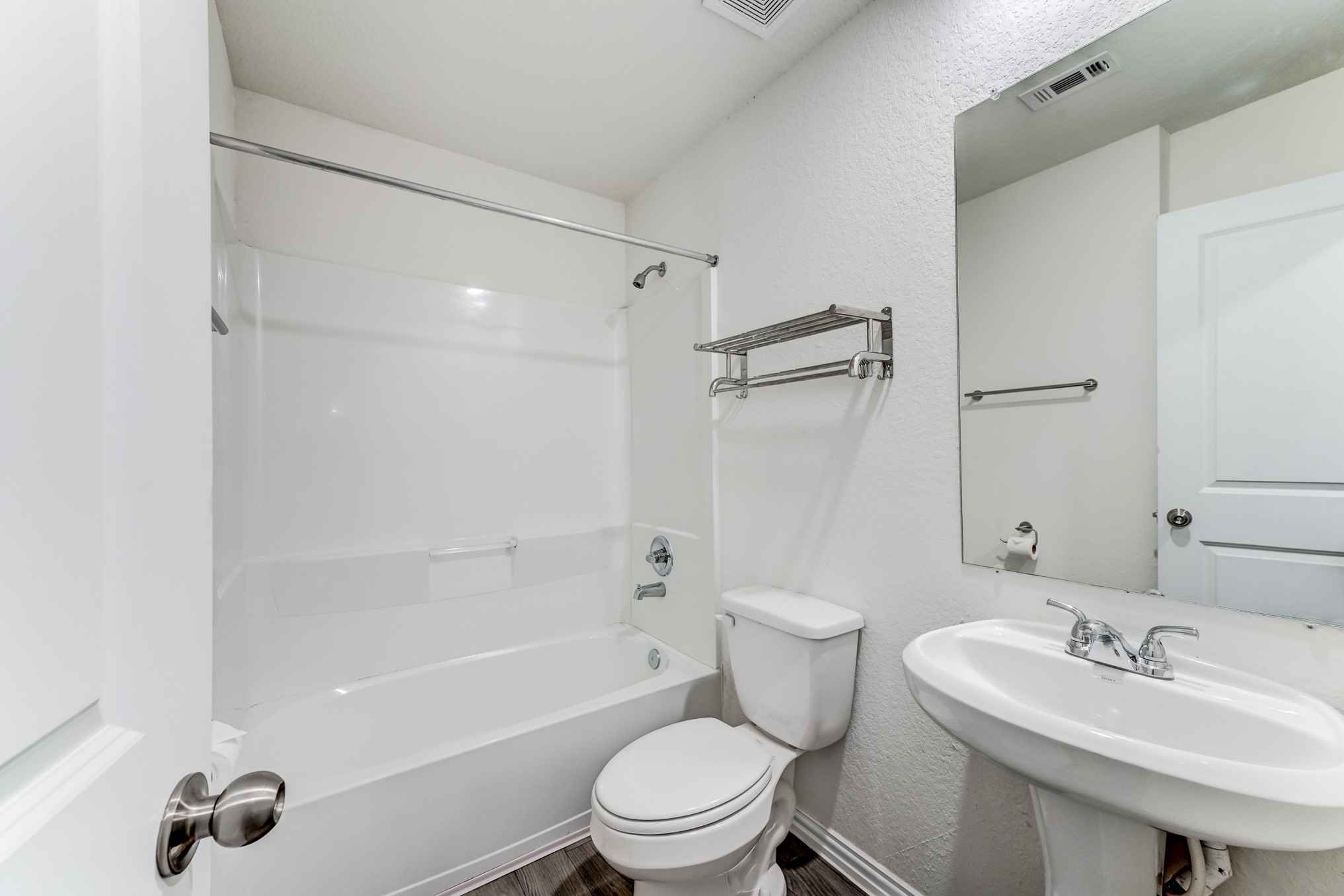 7925 Way Street, Unit A Houston, TX 77028 - Photo 21 of 29 a bathroom with a sink toilet and shower