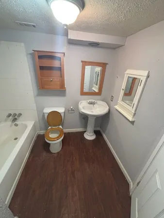 a view of wooden floor