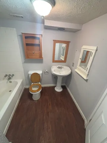 a view of wooden floor