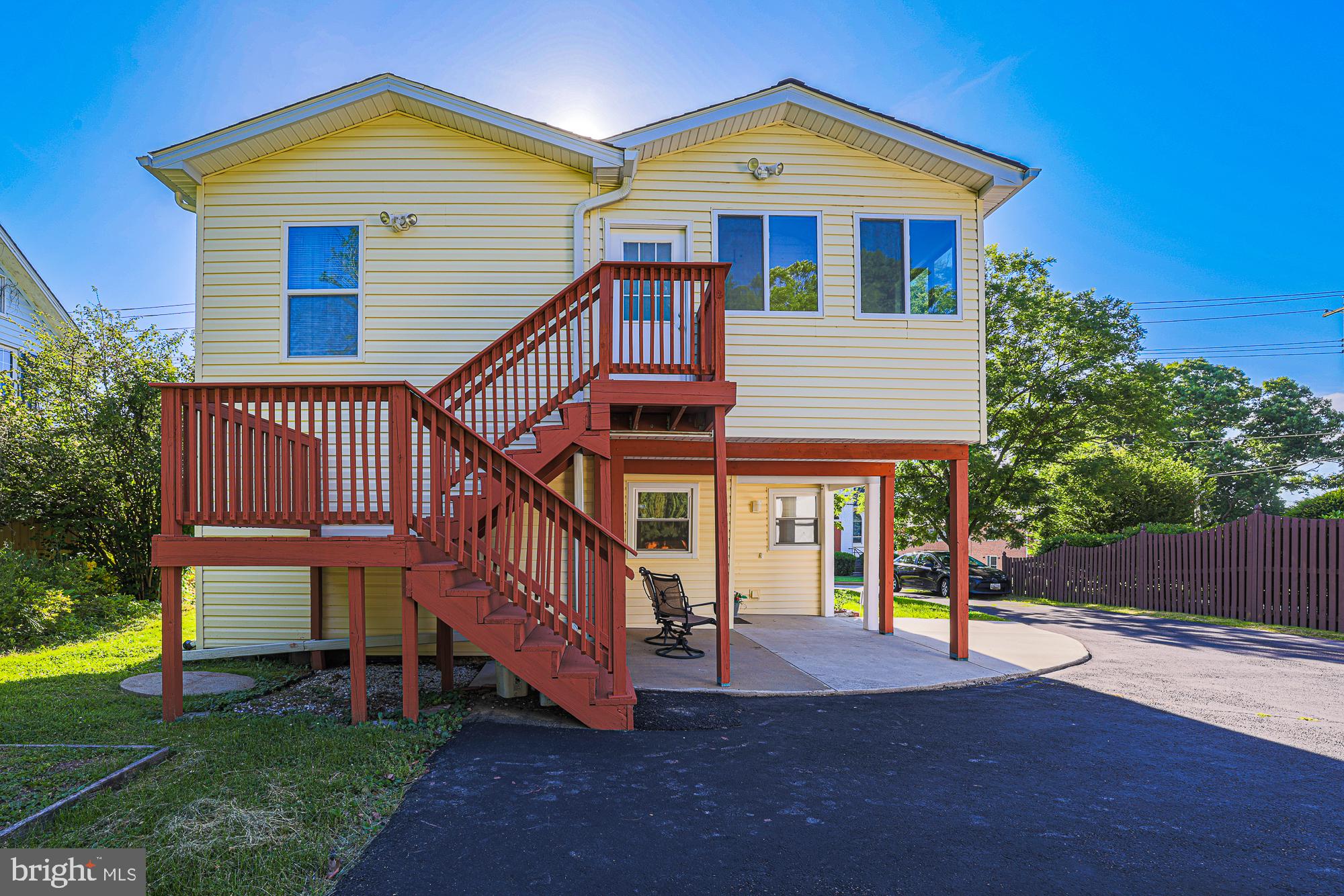 2412 Rocks Road Forest Hill, MD 21050 - Photo 10 of 52 Charming yellow home with inviting deck.