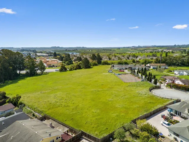 a view of an outdoor space and swimming pool