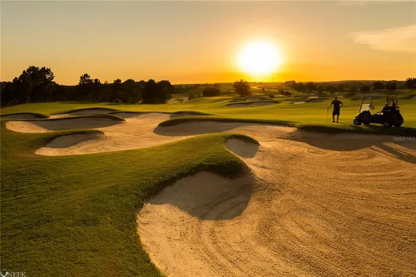 a view of an ocean and city