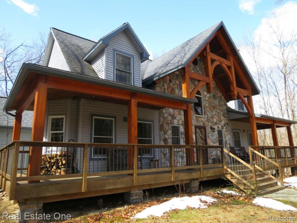 9895 Gibbs Road Clarkston, MI 48348 - Photo 1 of 75 Beautiful Custom Timber Framed home
