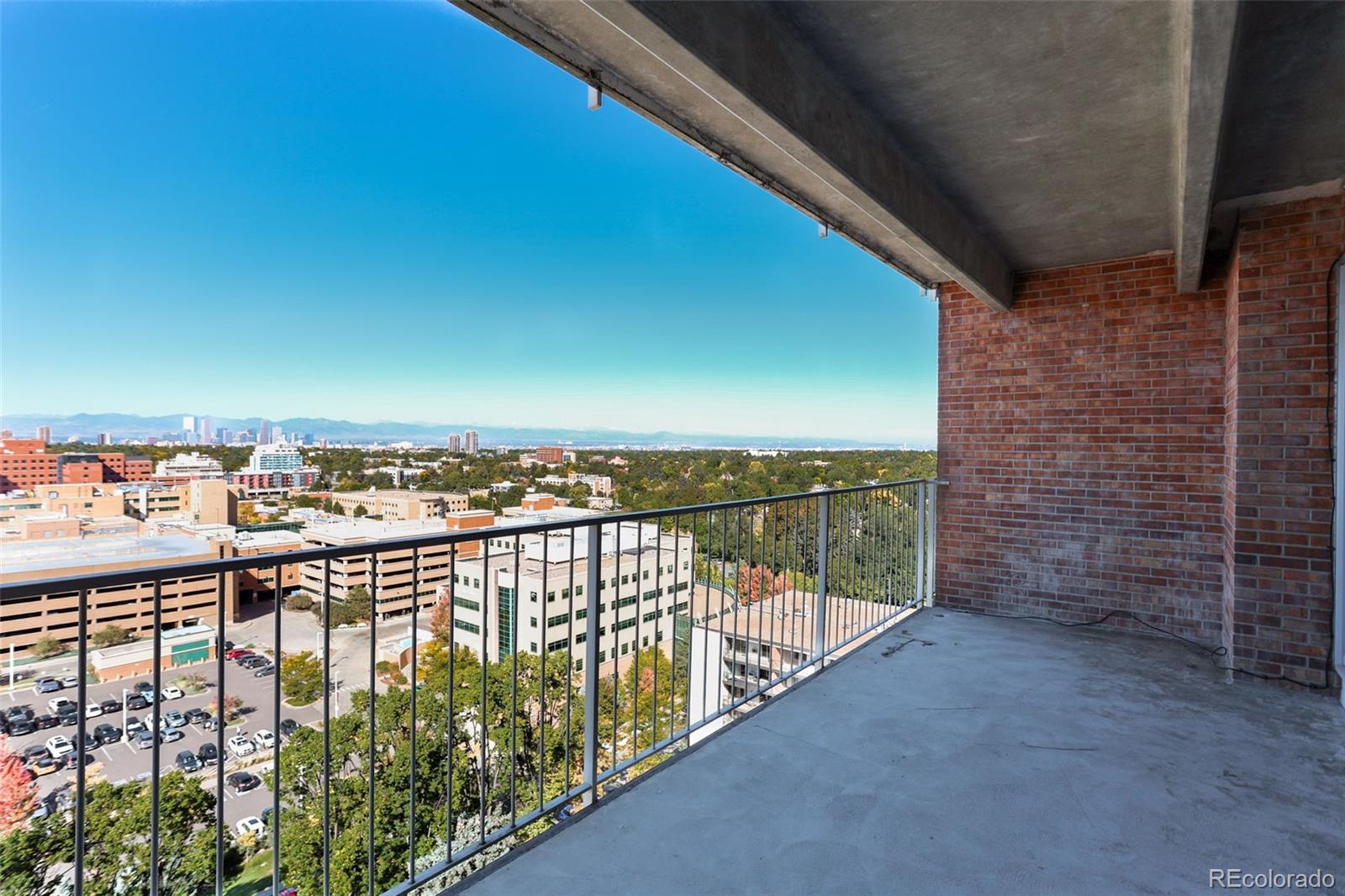 955 Eudora Street, Unit 1601 Denver, CO 80220 - Photo 20 of 36 a view of balcony with city view
