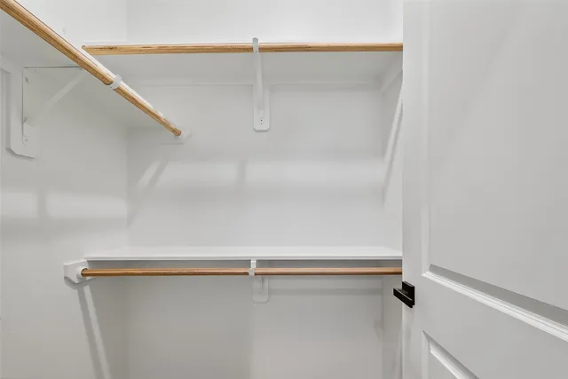 a view of a closet